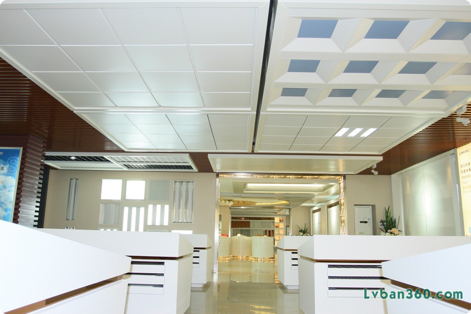 铝板建材网lvban360.com工厂展厅，铝单、铝方通、铝幕墙、铝天花厂家直销 15652920091